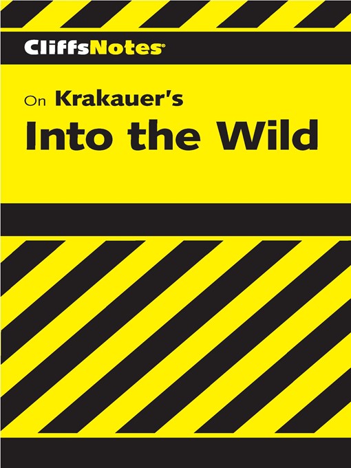 Title details for CliffsNotes on Krakauer's Into the Wild by Adam Sexton - Available